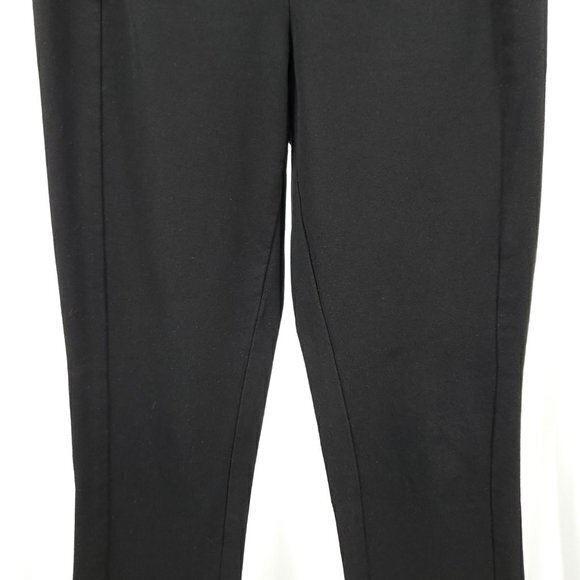 Theory Navalane Jetty Slim Stretchy Ankle Pants 0 Black - Picture 11 of 16